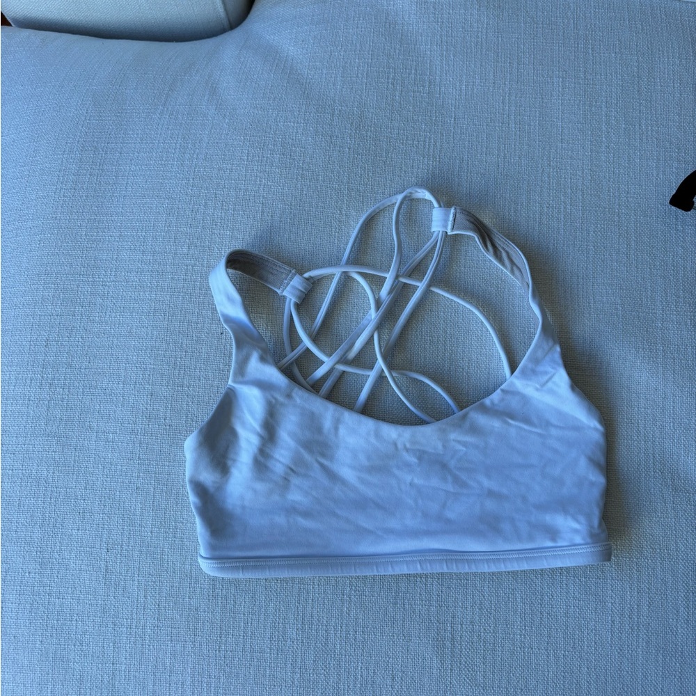 lululemon athletica White Sports Bra